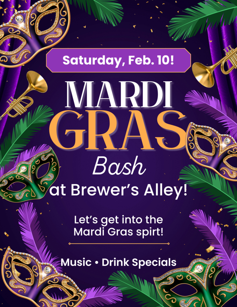 mardi gras flyer